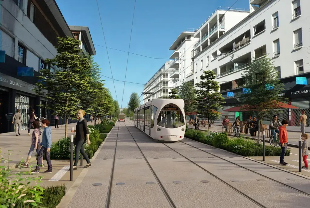 Tram T9 Lyon