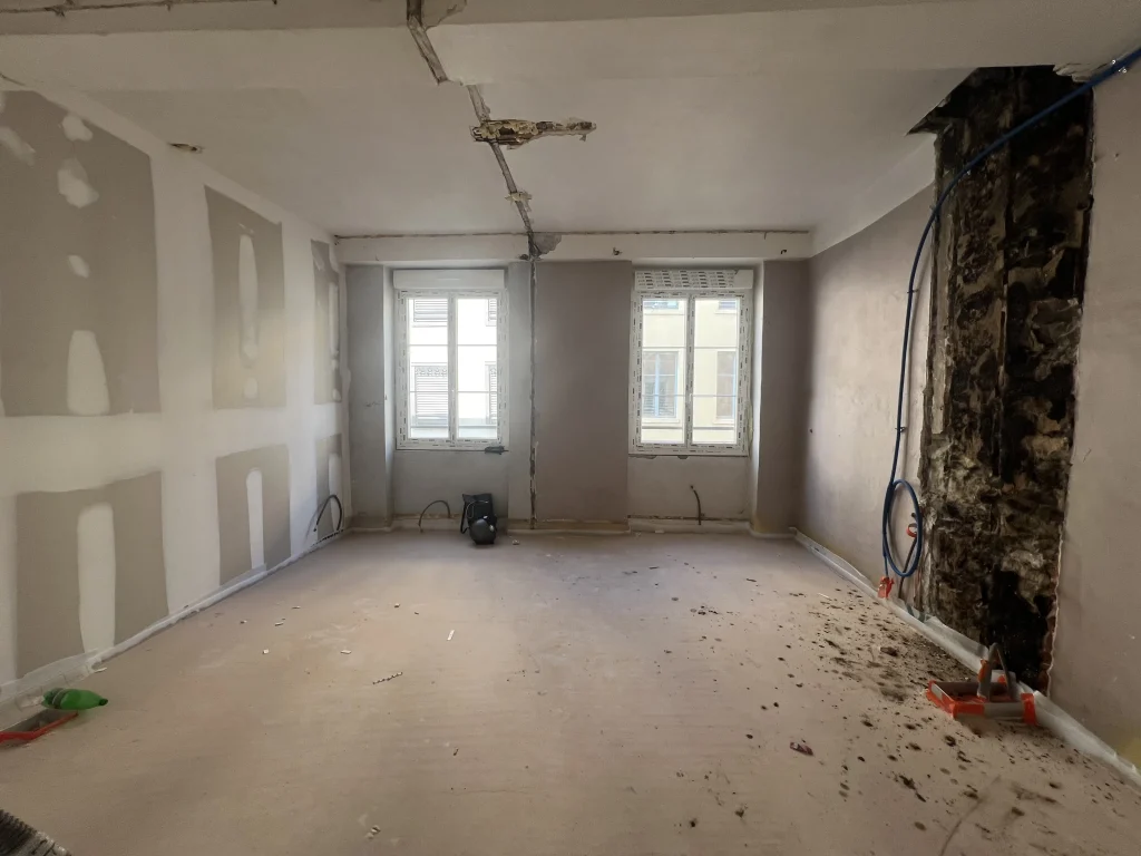 Appartement en travaux