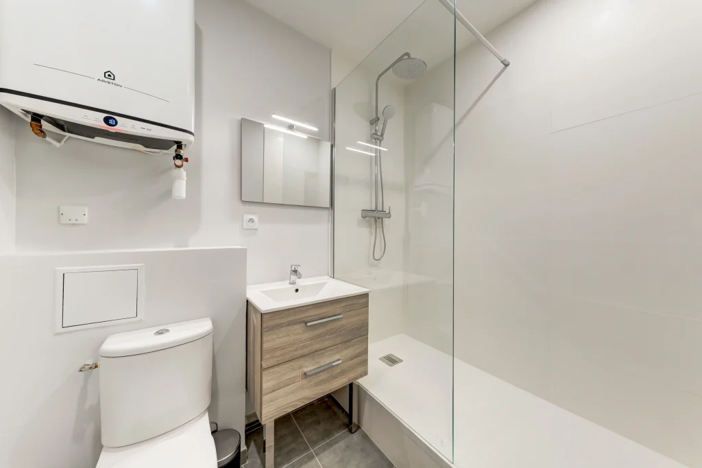 Salle de bain rénovée