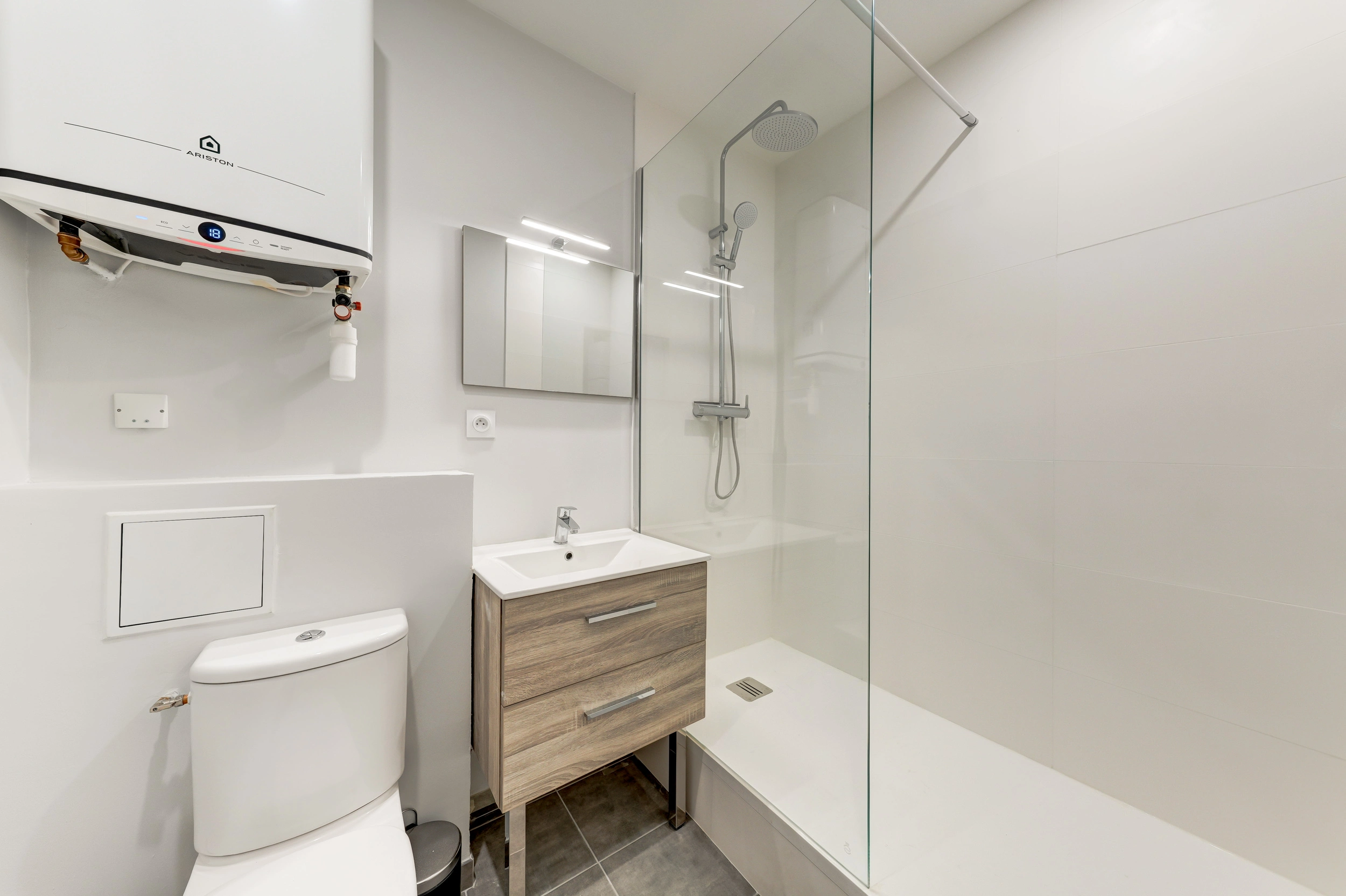 Salle de bain rénovée