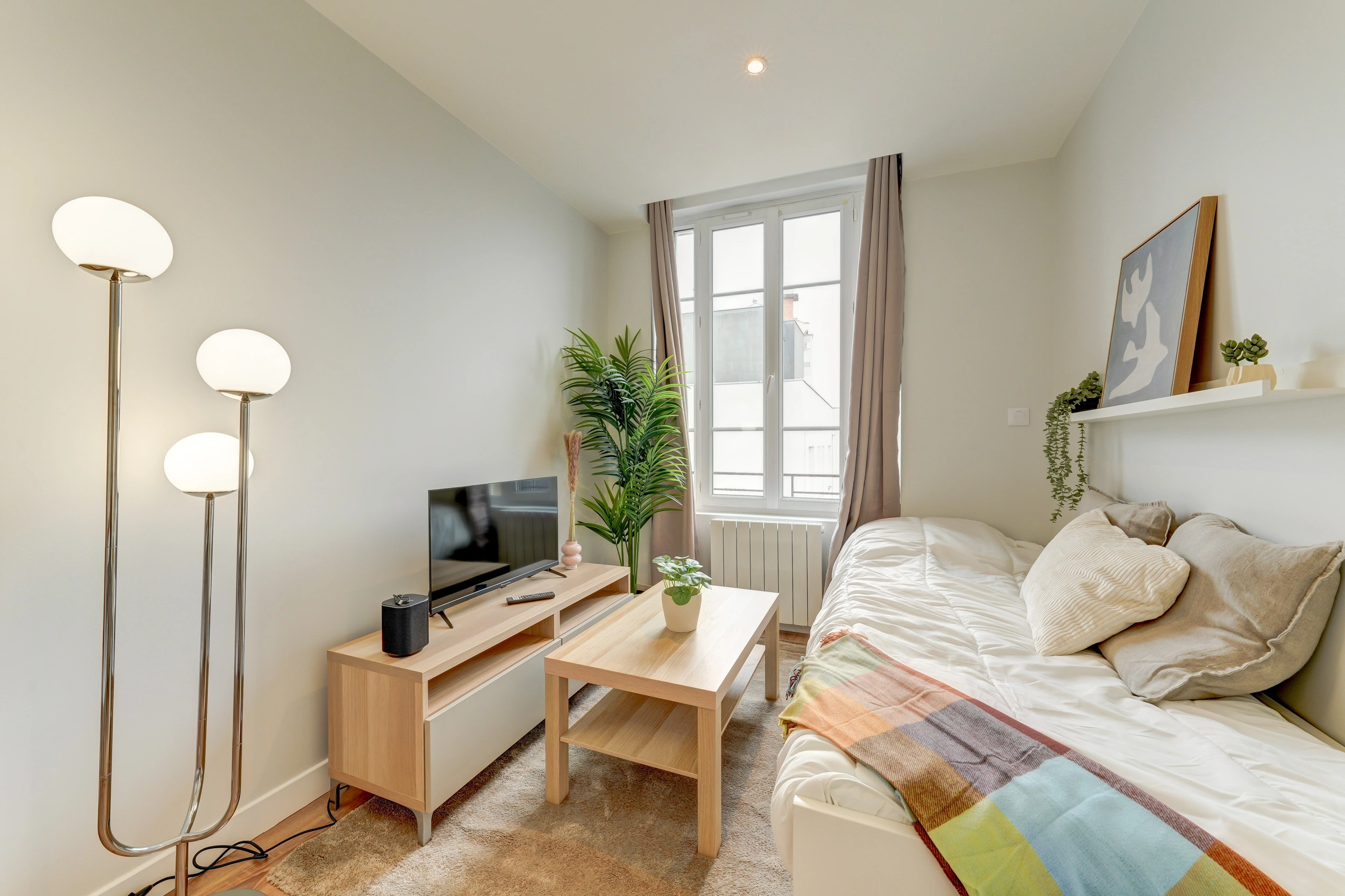 InvestInvestissement studio meublé Villeurbanneissement studio meublé Villeurbanne
