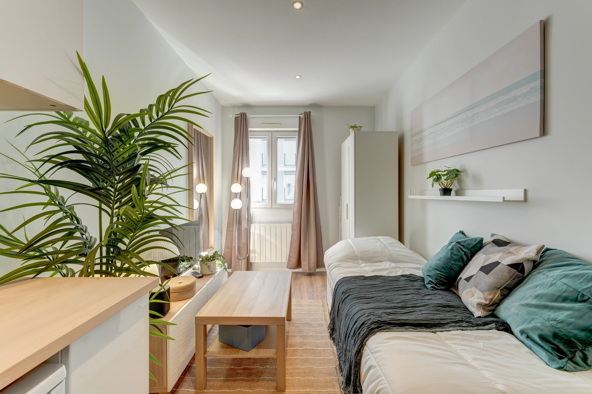 Investissement locatif Lyon 7 studio meublé
