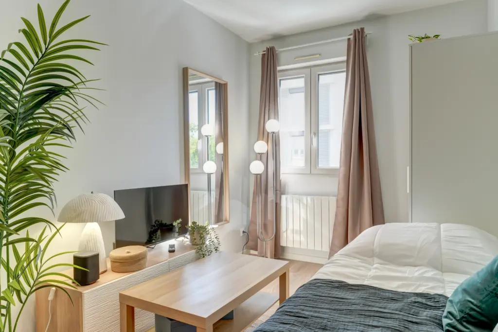 Investissement locatif Lyon 7 studio meublé