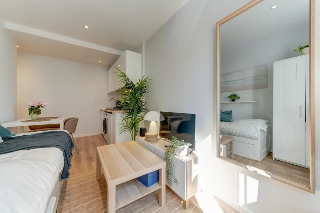 Investissement locatif Lyon 7 studio meublé